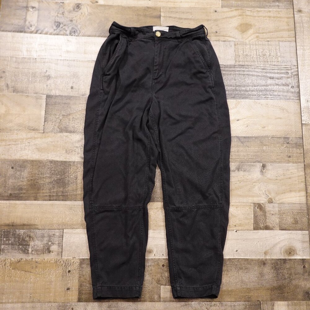 Everlane TENCEL Tapered Utility‎ Pants – Size 4 Black